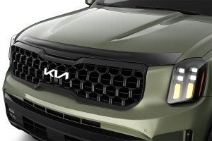 Kia Telluride Hood Deflector - Husky Liners - Aeroskin - Smoke - `20-`24 Kia Telluride Hood Deflector - Husky Liners - Aeroskin - Smoke - `20-`24